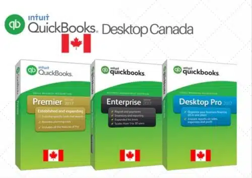 Quickbooks Canada 2002 - 2025: (Pro, Premier, Premier Accountant)
