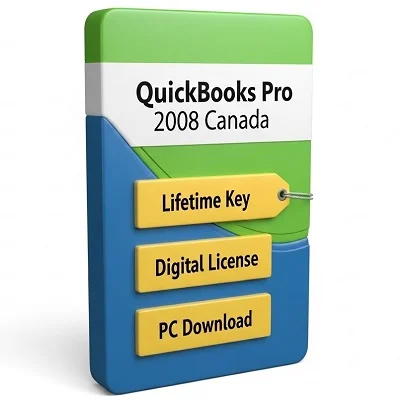 Quickbooks Pro 2008 Canada • Quickbooks Premier 2008 Canada • Quickbooks 2008 Canada